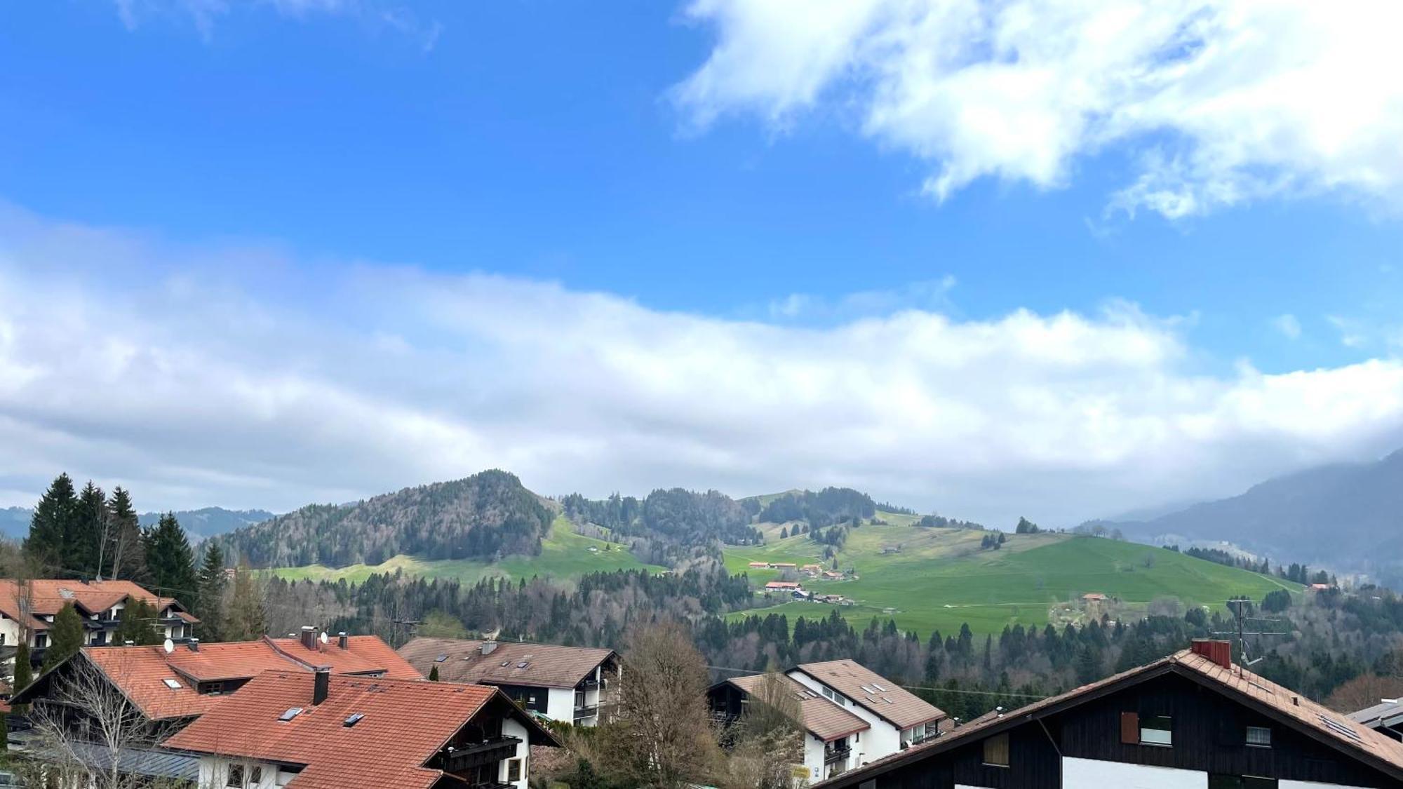 Fewo Alpengloeckchen, Oberstaufen/Steibis ภายนอก รูปภาพ
